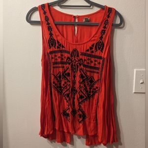 Ecote Embroidered Tank